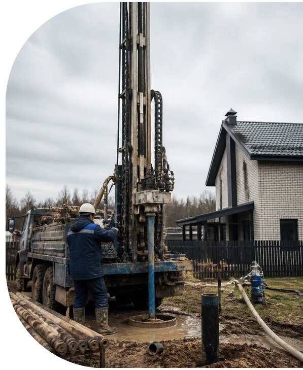 Бурение скважин на воду под ключ в Ступине от 124728 р. | АПаруса-Стп